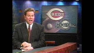 2000 Milwaukee Brewers at Cincinnati Reds Opening Series Highlights [upl. by Ernesta575]