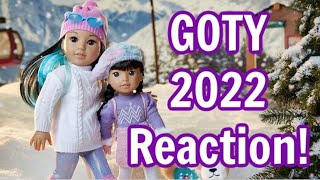 REACTING TO GIRL OF THE YEAR 2022  Corinne Tan Reaction  American Girl Doll Videos  GOTY 2022 [upl. by Akimert720]