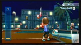 Wii Sports Resort  Basketball [upl. by Yhtomit603]