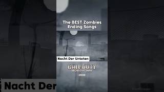 COD Zombies Ending Songs 😍 nostalgia callofduty [upl. by Leumhs]