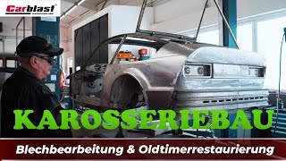 Karosseriebau und Blechbearbeitung in der Oldtimerrestaurierung [upl. by Arodasi322]