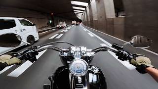 Harley Davidson Fat Boy Midday Ride 2  Pure Engine Sound [upl. by Fadiman]