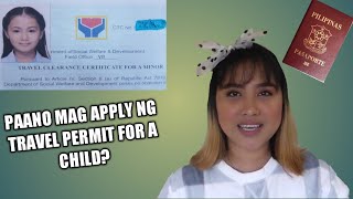 STEP BY STEP DETAILS ON HOW TO APPLY DSWD CLEARANCE FOR A CHILD [upl. by Farrington]