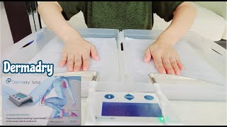 How to Treat Sweaty Hands Hyperhidrosis at Home  Dermadry Iontophoresis Machine  Dermadry [upl. by Ydnir]