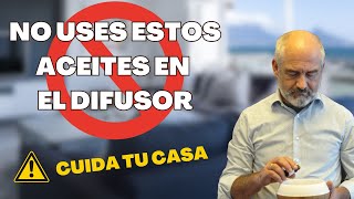 Difusores de aromas Precauciones ❌ 20 aceites esenciales que no debes usar en el difusor [upl. by Dorree791]