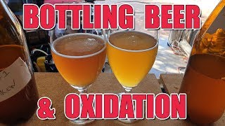 OXIDATION TEST  Bottling Home Brew Beer [upl. by Aitnecserc]