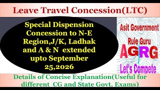 LTC Special Dispensation Concession [upl. by Aneroc]