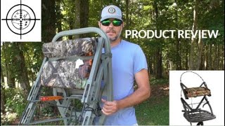 SUMMIT OPENSHOT Climbing Treestand Review Part 1 [upl. by Acirehs520]