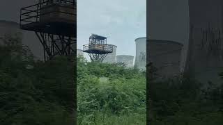 Thermal Power Plant thermal power plantenergybig trending travel new nature train railway [upl. by Narcho]