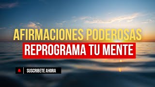 Afirmaciones Positivas para Dormir  Programa tu Mente Subconsciente ✨ afirmacionespoderosas [upl. by Namreh]