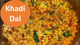 Rozana Recipe  रोजाना रेसिपी  Khadi Dal  Hyderabadi Masoor Ki Khadi Dal Recipe  Mrs Norien [upl. by Ingham421]