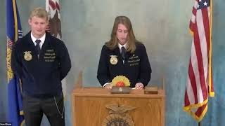 2024 State FFA Convention  Business Session [upl. by Bullard]