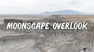 The Moonscape Overlook near Hanksville Utah Views that look like the surface of the moon [upl. by Alien261]