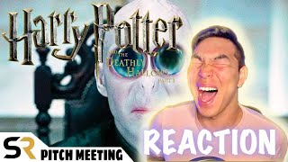 HARRY POTTER and the DEATHLY HALLOWS PT 1 PITCH MEETING REACTION [upl. by Drawe]