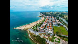 Nea Potidea Halkidiki  Greece  4K  DJI Mini 3 Pro [upl. by Oicam995]