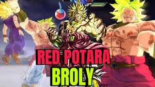 RED POTARA Z BROLY CAN REALLY PUT IN ALOT OF DAMN PRESSURE DBZ BT4 MODS [upl. by Nuarb]