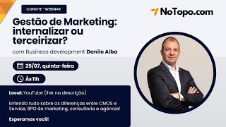 Gestão de Marketing internalizar ou terceirizar [upl. by Lahcar]