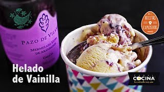 Como hacer Helado de Vainilla  Tutorial  Recetas Explosivas [upl. by Nangem]