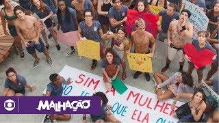 Malhação  Vidas Brasileiras capítulo 20 da novela quinta 5 de abril na Globo [upl. by Bonneau]