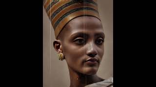 The beautiful Nefertiti of Ancient Kemet Egypt [upl. by Aitenev]