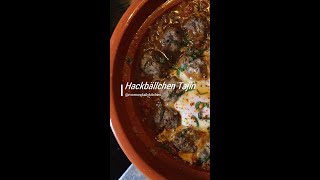 Tajine Hackbällchen mit Eier [upl. by Odlanra]