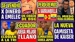 quotLOS ECUATORIANOS NOS GANARÁN EN BARRANQUILLAquot PRENSA COLOMBIANA LE TIENE MIEDO A LA TRICOLOR [upl. by Angelika]