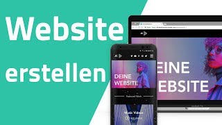 Eigene Website kostenlos erstellen ohne Vorkenntnisse Tutorial Deutsch [upl. by Danelle612]