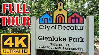 Glenlake Park in Decatur GA FULL WALKTHROUGH 4K 60 FPS One Take 🤯 [upl. by Aneehsor]