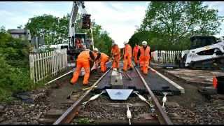 Snaith Rodded Crossing Installation [upl. by Buiron]