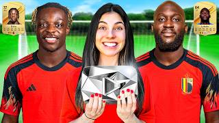 Diamond Football Challenges ft Lukaku amp Doku [upl. by Phillie]