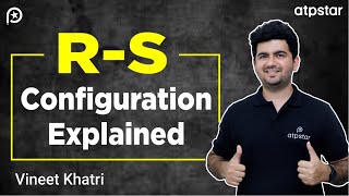 Tricks and tips for R and S configuration organic chemistry Part1  JEE  NEET [upl. by Mad]