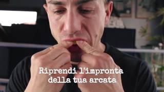 Paradenti guida allimpronta [upl. by Modesty]