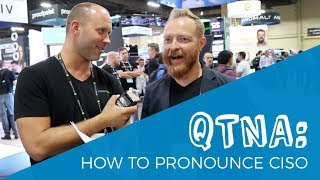 QTNA 23 How to Pronounce CISO [upl. by Akerahs]