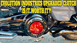 UPGRADING TO AN EVOLUTION INDUSTRIES CLUTCH ON YOUR HARLEY IS IT WORTH IT FIRST IMPRESSIONS [upl. by Hazlip920]