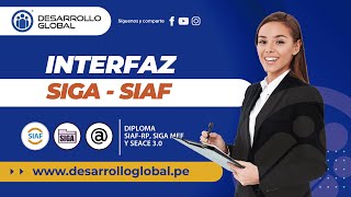 Interfaz SIGA MEF  SIAF RP Últimas modificaciones [upl. by Gnidleif]