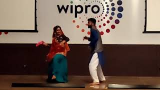 Uttarakhand Chaita ki Chaitwali Dance at Wipro Bangalore [upl. by Martineau160]