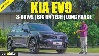 Kia EV9 Electric Flagship Comes to India  First Look [upl. by Johnston]