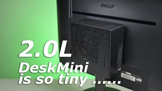 ASRock DeskMini Review featuring Philips 241V8 Monitor [upl. by Anurb]