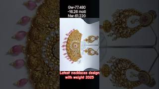 latestnecklacedesign necklace neckdesign necklaces jewellerydesign shortsfeed [upl. by Nam]