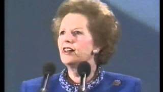 Margaret Thatcher European Election Rally 1989 Part 1 Of 2 [upl. by Flo814]