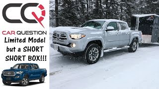 Toyota Tacoma Limited  Small Box but AGILE  Quick Review [upl. by Shirk638]