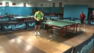 Berkshire Closed Championships 2013 Men Singles Final Federico Viterbo v Martin Adams [upl. by Bradski]