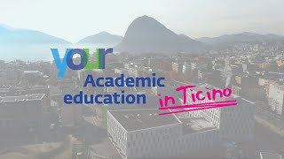 SUPSI  Your academic education in Ticino [upl. by Concettina299]