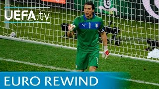 England v Italy Watch the full 2012 penalty shootout [upl. by Adnoek]