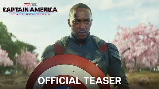 Captain America Brave New World  Official Teaser  In Theatres February 14 2025 [upl. by Atinit603]