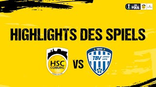 DHBPokal Achtelfinale Highlights HSC 2000 Coburg vs TBV Lemgo Lippe I Saison 2425 [upl. by Eatnoed]