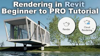 Rendering in Revit Beginner to PRO Revit Tutorial [upl. by Ical]