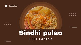 Sindhii pulao shorts [upl. by Barstow766]