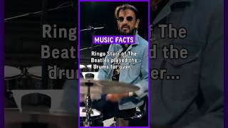 Ringo Starr of the Beatles played the drums for over 2000 recordings during his career music [upl. by Ennaeus]