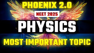 Phoenix 20 Physics Most Important Video for NEET 2025  Unacademy NEET English UNE [upl. by Damarra]